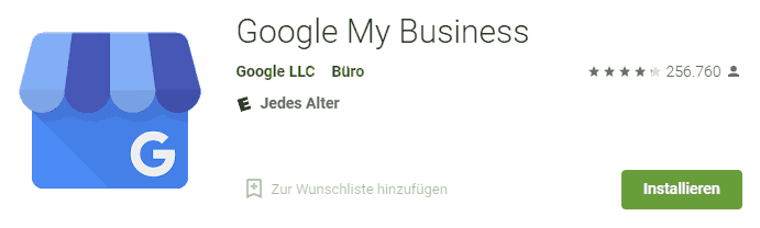 Google My Business App